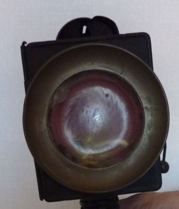 Ancienne lampe de cocher fiacre authentique