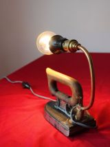 lampe création, fer à repasser Calor années 30