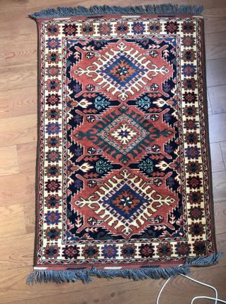 Tapis turc fait main 115x77 cm