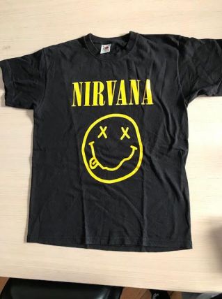 Tee-shirt vintage Fruit of the loom Nirvana