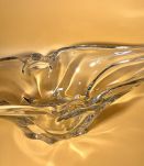 Coupe de fruits en verre cristal