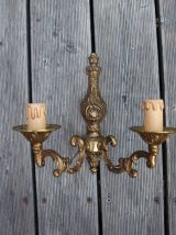 Applique chandelier en bronze 
