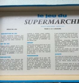 Le jeu du supermarché