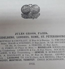 livre ancien 1916 PETITE GRAMMAIRE ITALIENNE MOTTI