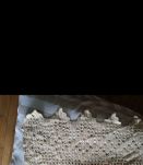 Couvre-lit ancien au crochet