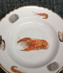 Lot de 6 assiettes creuses vintage