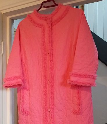 Robe de chambre rose 42-44