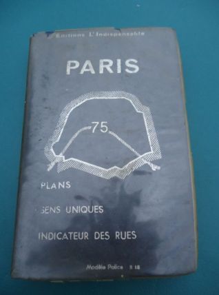 Plans de Paris, Rues,métro, périf,bois, 200pages