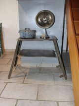 Table, console industrielle, vintage