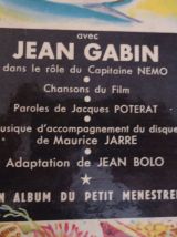 Album 20 000  lieux sous les mers Livre-Vinyle 33T 1956 