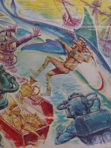 Album 20 000  lieux sous les mers Livre-Vinyle 33T 1956 