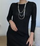 Mini robe en maille