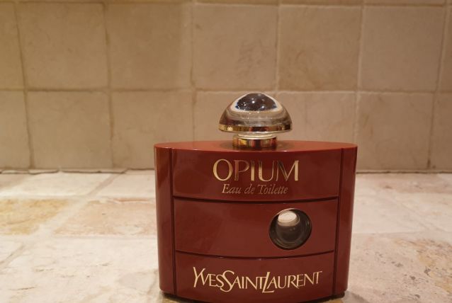 Flacon vide Opium années 80 60 ml parfait état