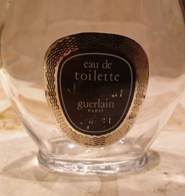 Flacon vide Shalimar 250 ml années 80 parfait état