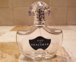 Flacon vide eau de Shalimar avec boîte  (50 ml) plus édité 