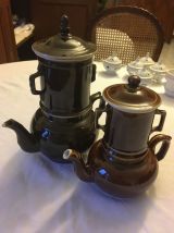 Cafetière théière ancienne