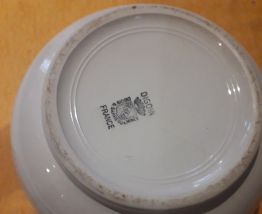 Pot de chambre en porcelaine Digoin Sarreguemines