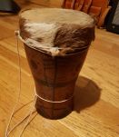Tambourin vintage africain 