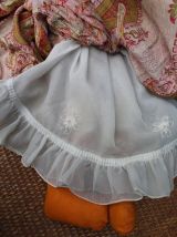 ANCIENNE GRANDE POUPÉE DE CHIFFON DE SALON ANNÉE 60-70