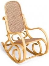 Rocking Chair en Rotin