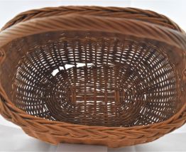 Panier en osier ancien