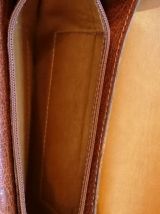 Portefeuille en cuir vintage 