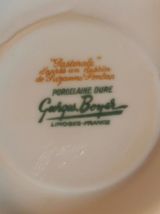 2 tasses à café/soucoupes Georges Boyer 'La pastorale'