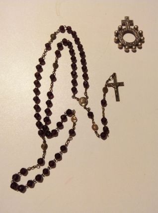 Ancien chapelet et dizainier