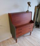 Petit secrétaire scandinave vintage