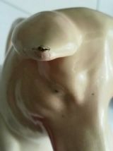 ANCIEN PICHET BARBOTINE JUG COCHON ROSE SARREGUEMINES