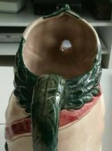 ANCIEN PICHET BARBOTINE JUG COCHON AU JAMBON ORCHIES