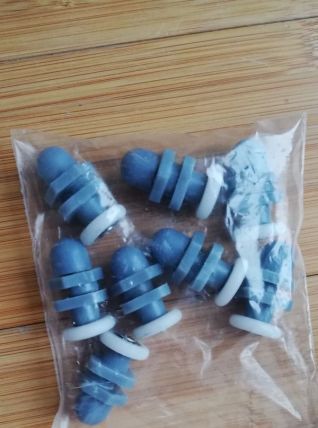 8 roulettes 20 mm pour porte douche coulissante 