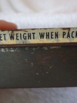 Ancienne boîte à Tabac à rouler fabriquée à Nottingham Golde