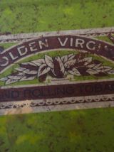 Ancienne boîte à Tabac à rouler fabriquée à Nottingham Golde