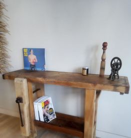 établi ancien de menuisier