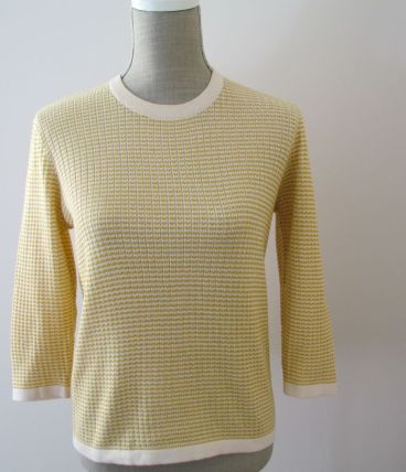 Joli Pull Léger jaune claire