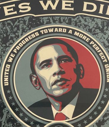 Lithographie de Shepard Fairey Numérotée et Signée intitulée