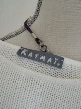 Pull court Katmaï vintage 80'S 38 40 fabriqué en France