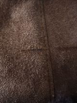 Manteau afghan Penny Lane daim  hippie vintage 60's 70's