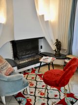Chaise design fourrure