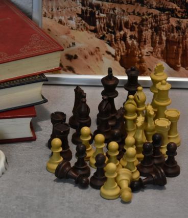 jeu d'échec en résine