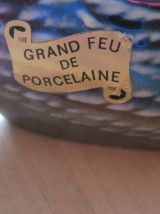 ensemble sel poivre moutarde porcelaine forme oiseaux   .vin