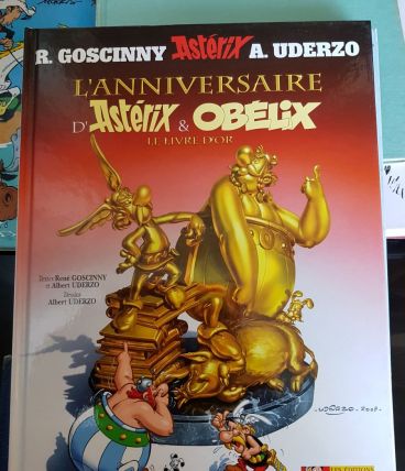 ancienne BD Asterix pour anniversaire 