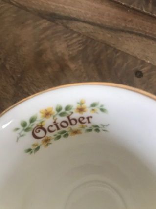 Tasse Octobre/October angleterre