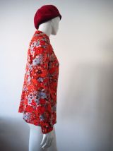Chemise fleurie vintage 70's