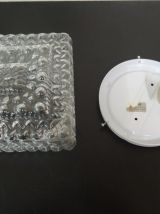 Plafonnier en verre 