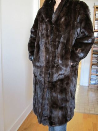 manteau en vison vintage