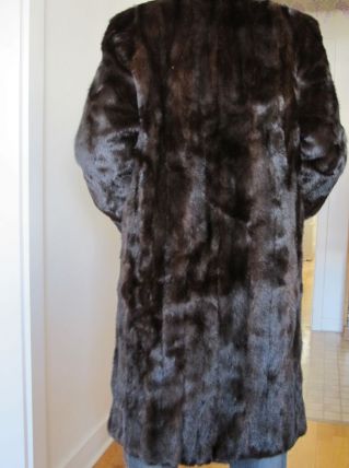 manteau en vison vintage
