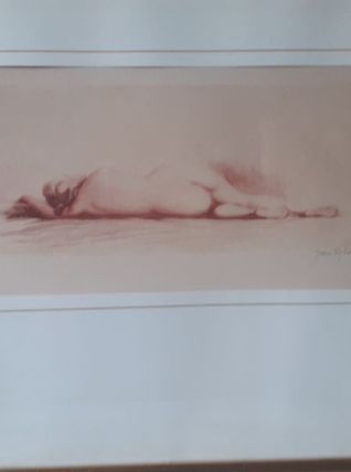 ESTAMPE SANGUINE