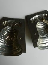 Ancien moule à chocolat en forme de cloche